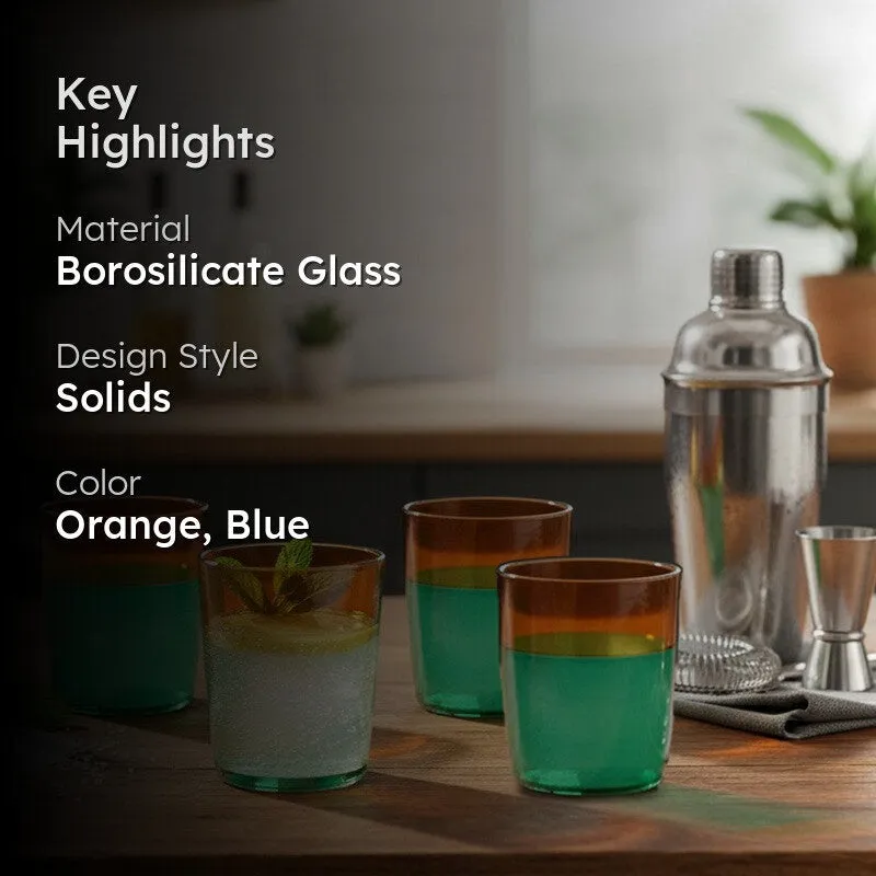Citrus Burst Highball Glasses(390 mL) - Set Of Four media 2