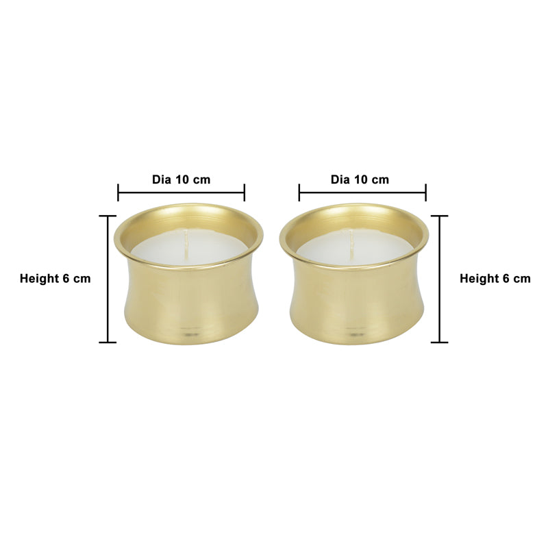 Agni Vanilla Scented Tealight Candle - Set Of Two media 6