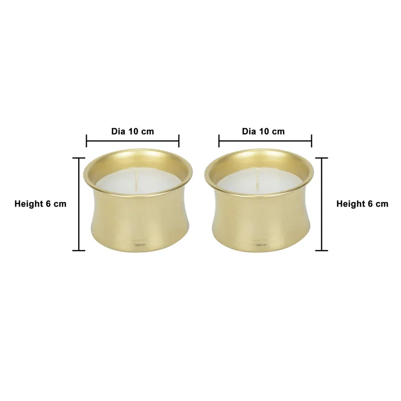 Agni Vanilla Scented Tealight Candle - Set Of Two media 6