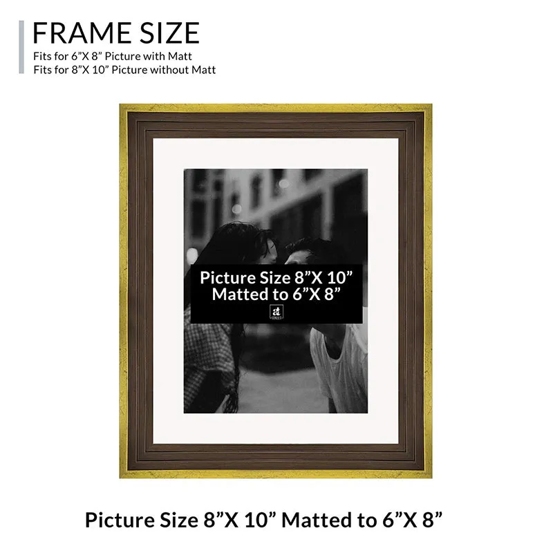 Timberina Lite Photo Frame (Gold) - Set Of Four media 8