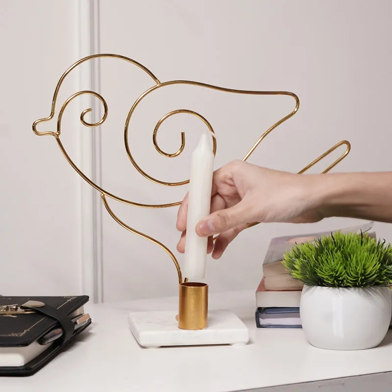 Avian Lines Handmade Candle Holder media 3