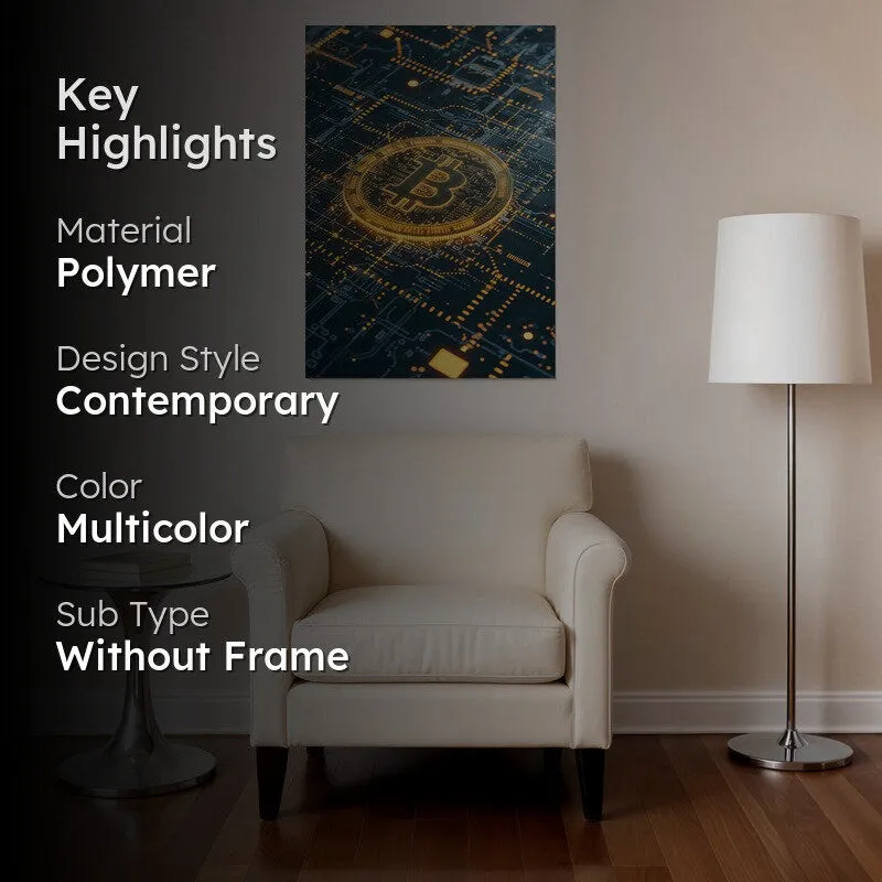 Crypto Circuit Wall Poster media 2