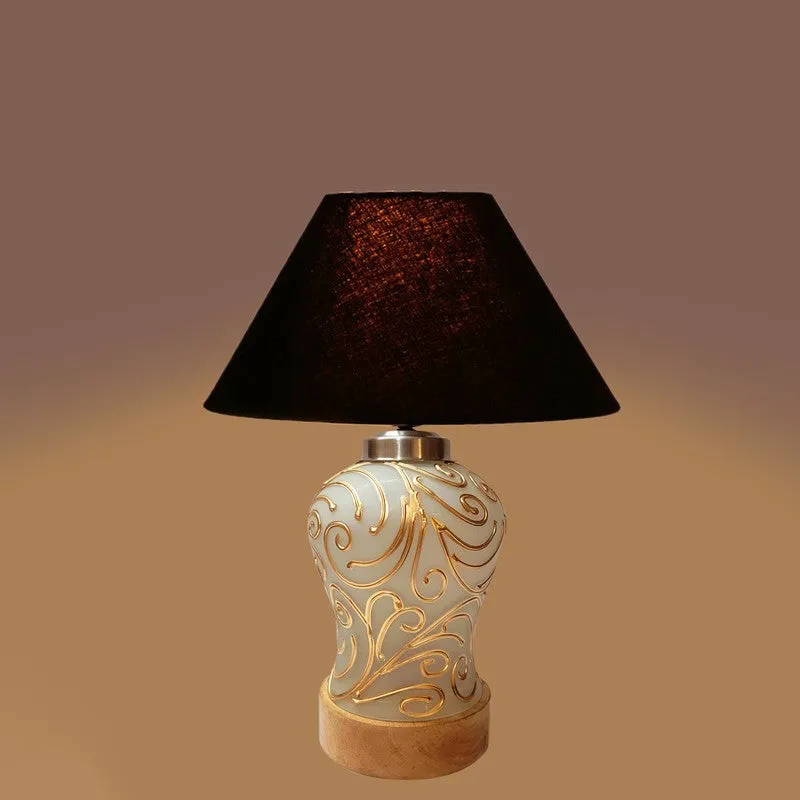 Lumithra Wooden Table Lamp - Black media 5