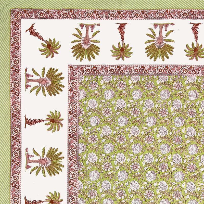 Kanishka Printed Cotton Bedsheet (Green) - 140 TC media 4