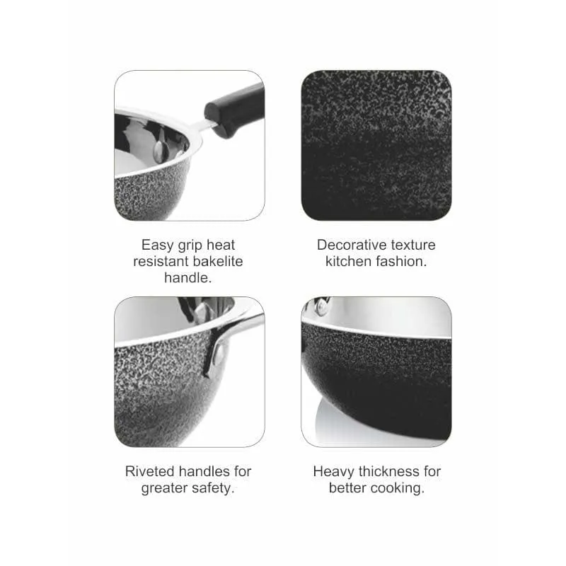 Guetto Induction Safe Frying Pan - 1200 ML / 9 Inches media 7
