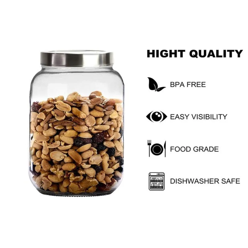 FoodNest Glass Jar - 3000 mL media 7
