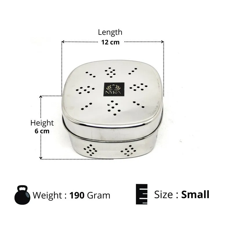 Crest Silver Stainless Steel Container media 8