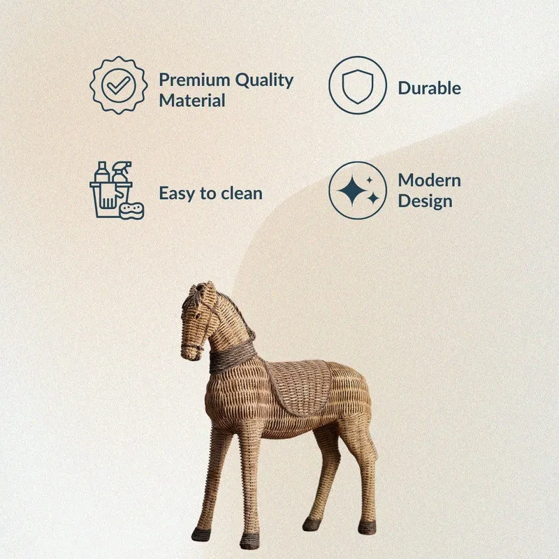 Decorative Horse Showpiece - Brown media 8