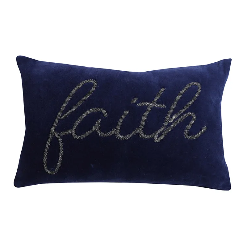 Grainne "Faith" Cotton Cushion Cover media 3