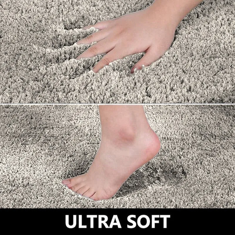 BathEase Anti Skid Bath Mats - Beige media 8
