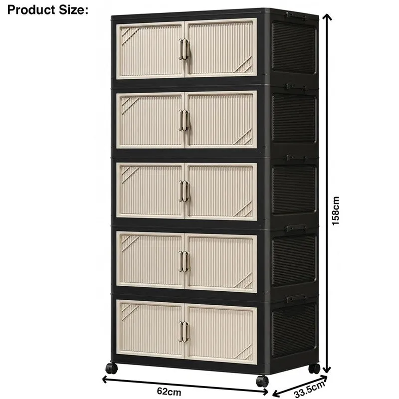 Astra Five Tiered Plastic Storage Box media 6