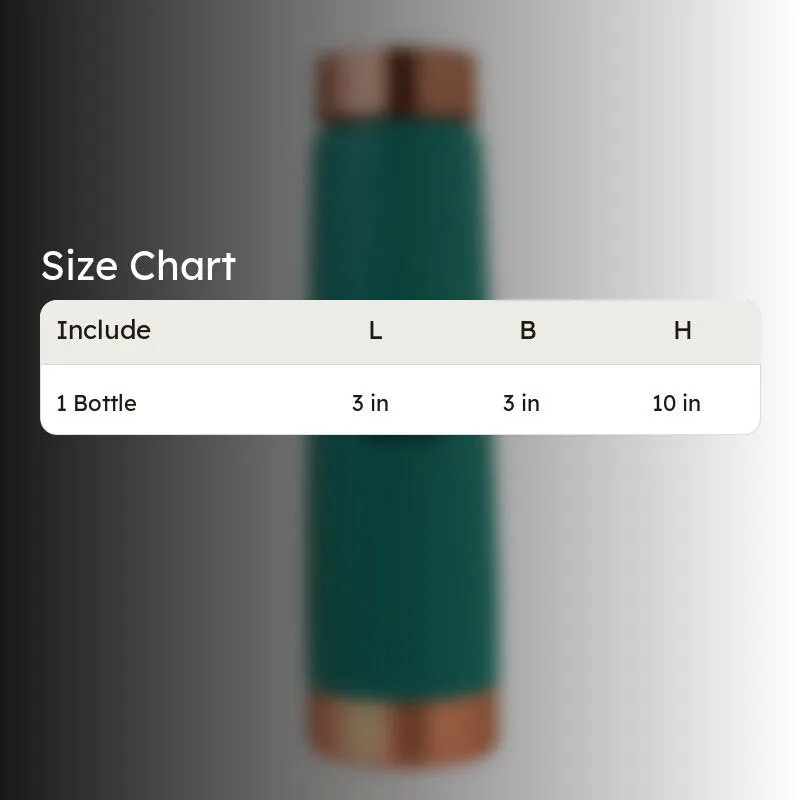 Lexo Copper Water Bottle (Teal) - 950 mL media 5