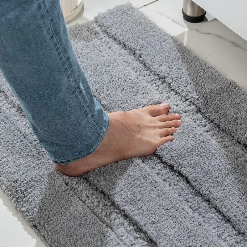 AquaGrip Bathmat - Grey media 4