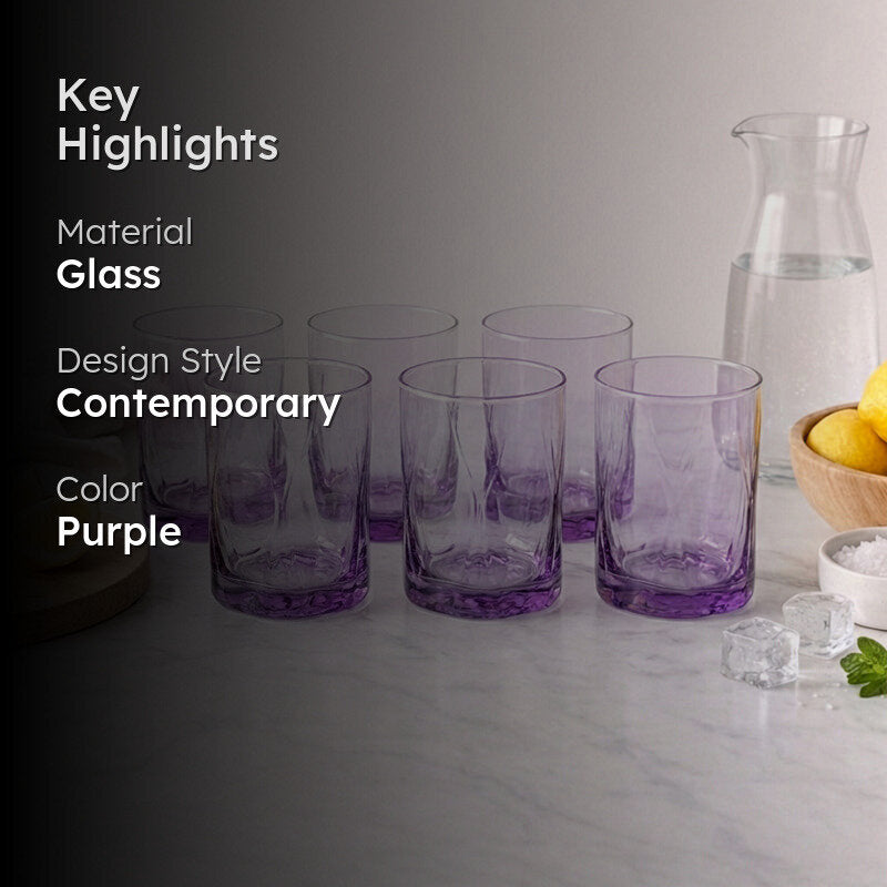 Squerra Tumbler (300 mL Each) - Set Of Six media 2