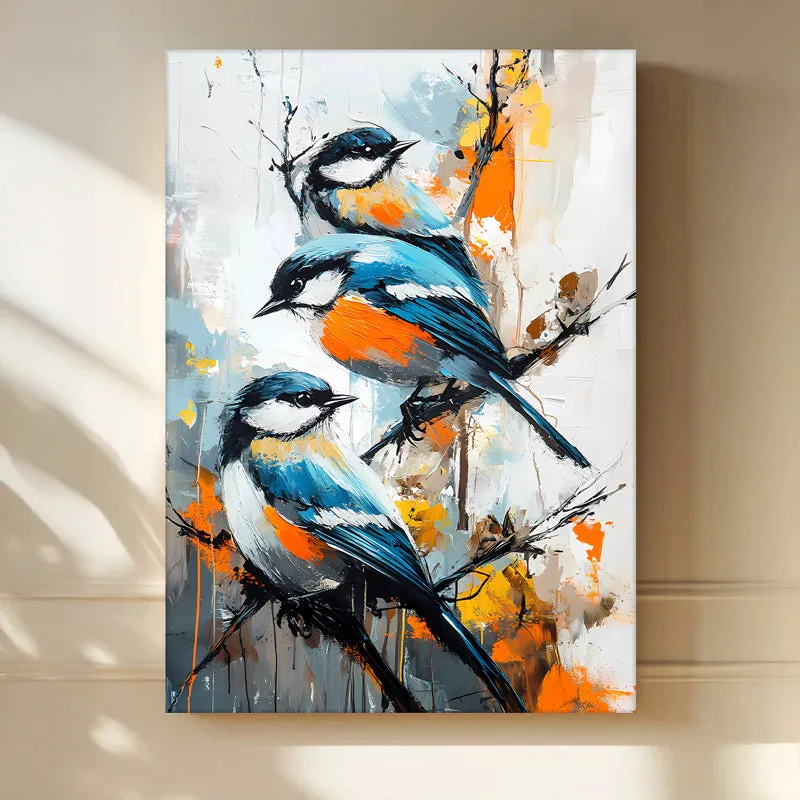 Vibrance Of Birds II Wall Art media 3
