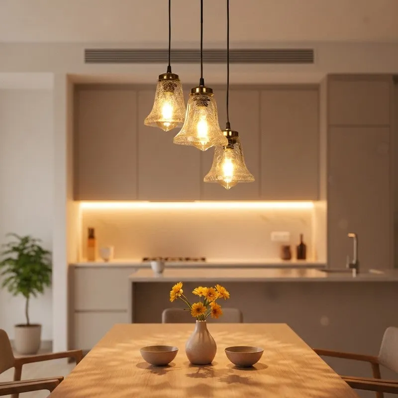 AquaVitra Glass Ceiling Lamp - Transparent media 1
