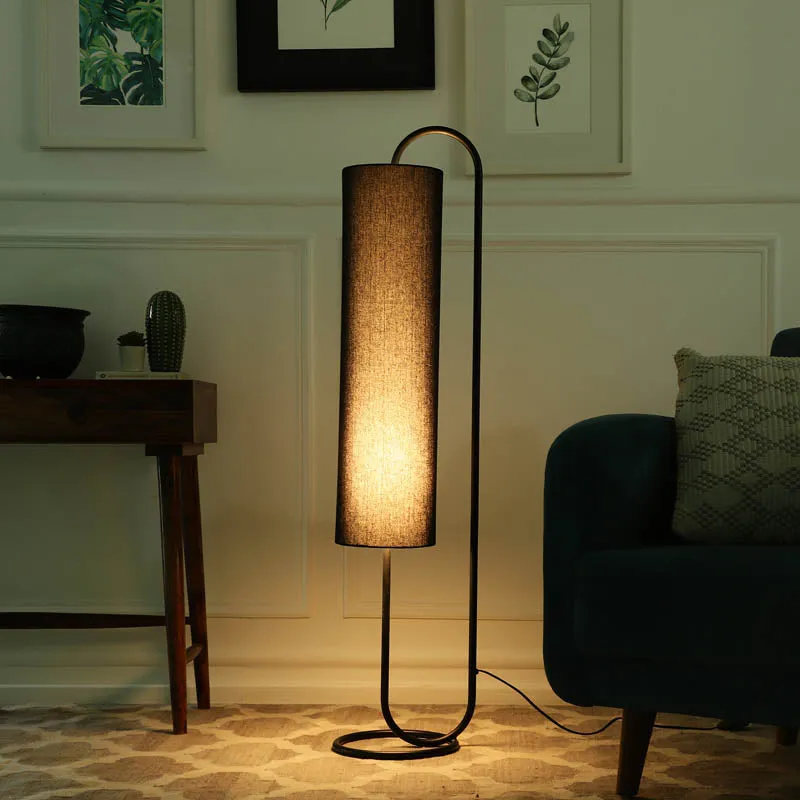 Lissome Aluminum Floor Lamp - Black media 1