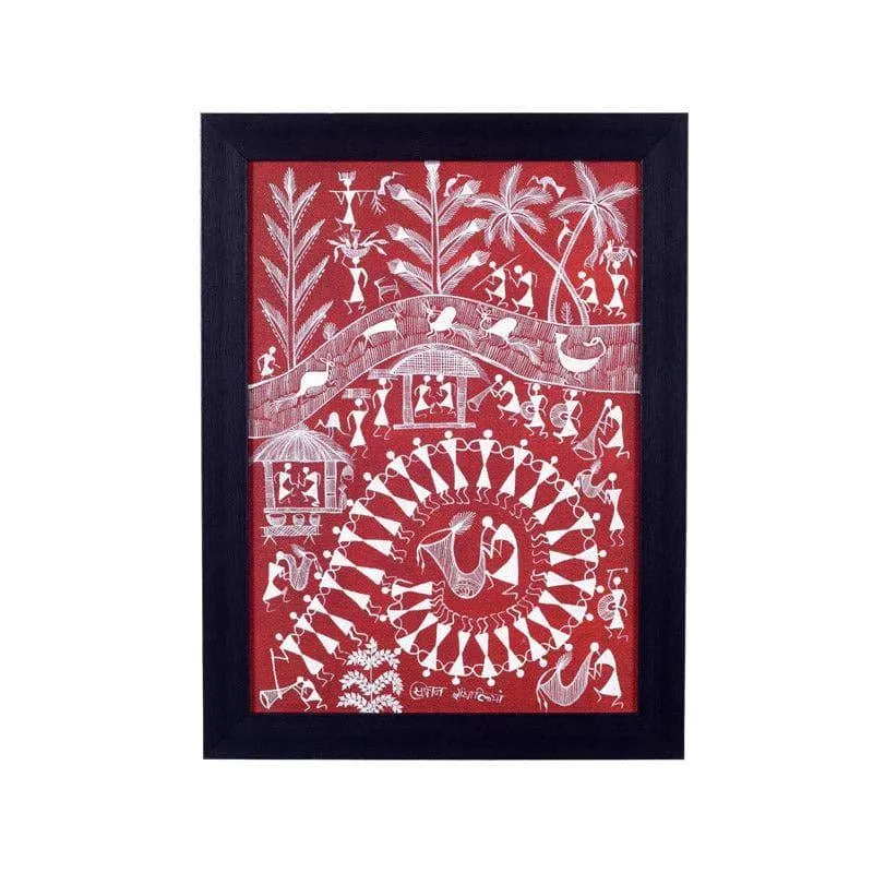 Wina Warli Canvas Wall Art media 3