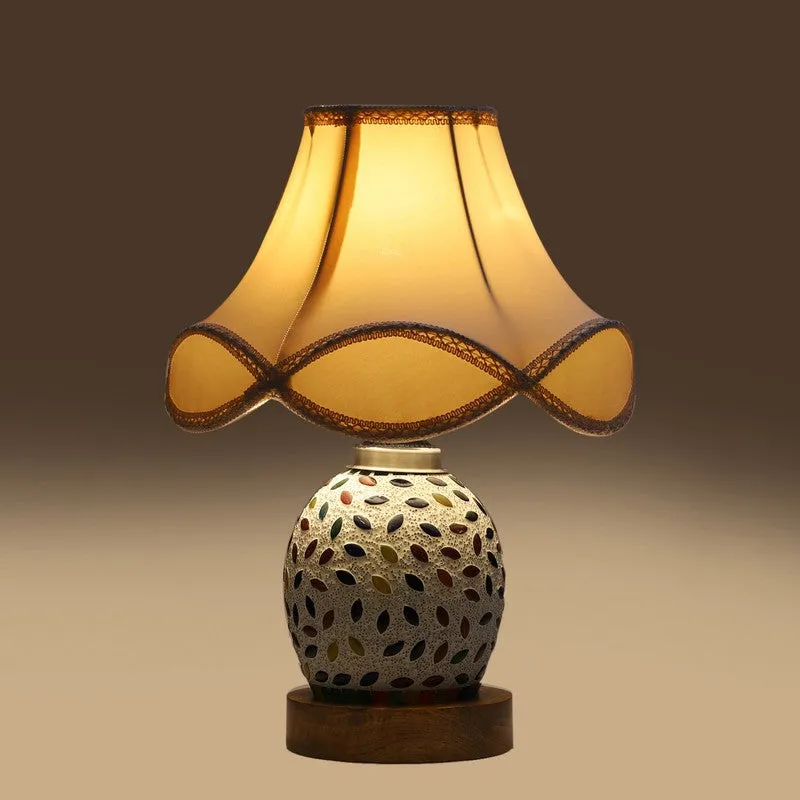 Elyra Arc Wooden Table Lamp - Multicolor media 7