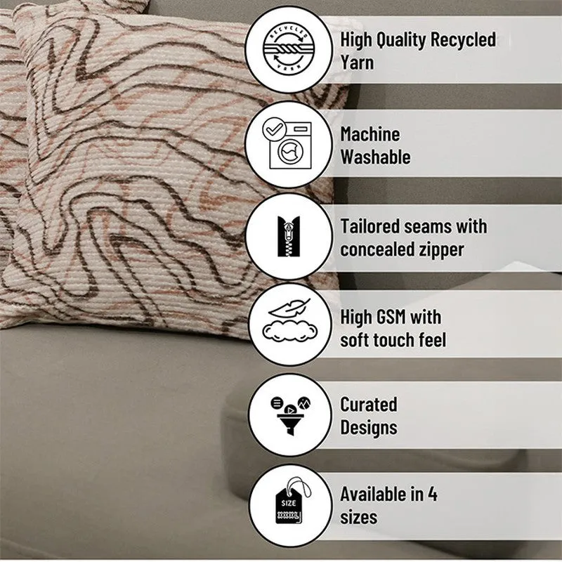 LiquidFlow Cushion Cover - Coral media 6