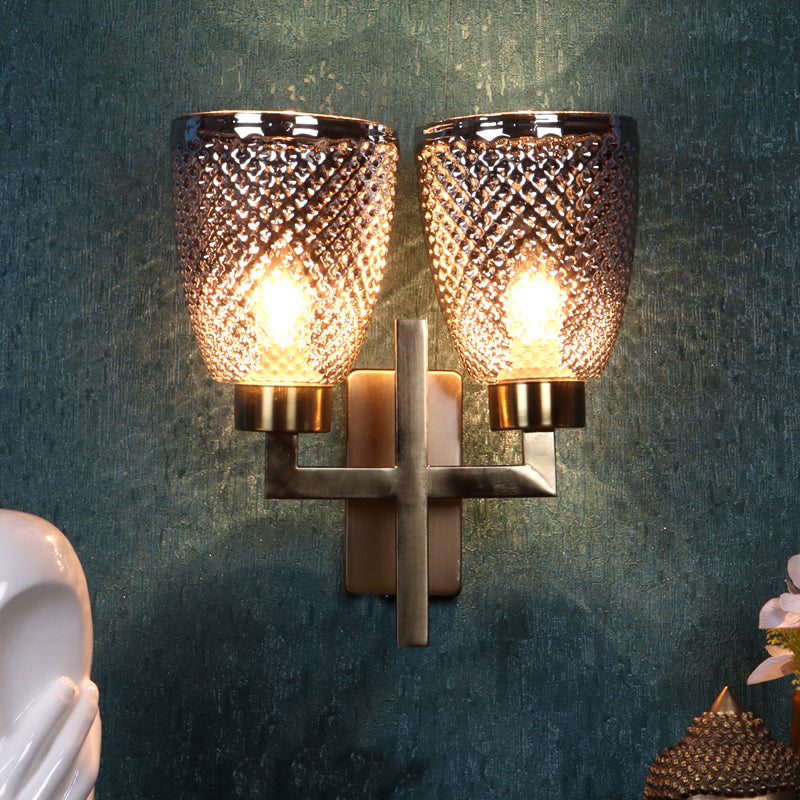 Krystelle II Iron Wall Lamp