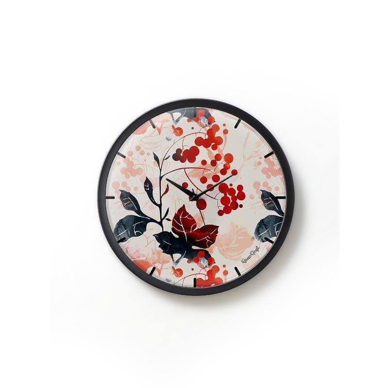 Cherry Floats Wall Clock media 3