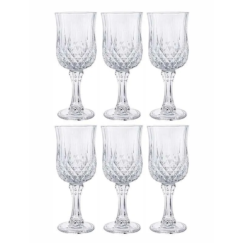 Sino Red Wine Glasses (180 ml Each ) - Set of Six media 4