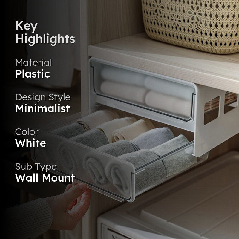 Staxa Plastic Self Adhesive Storage Box media 2