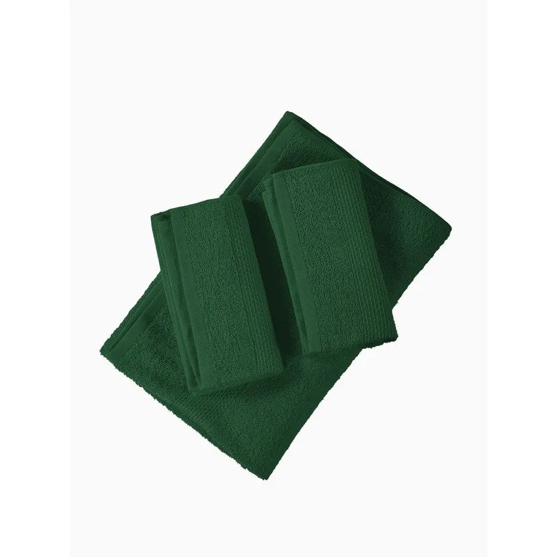 Monte Carlo Softdale Pure Cotton Towel Sets (Green) - Set of Three media 7