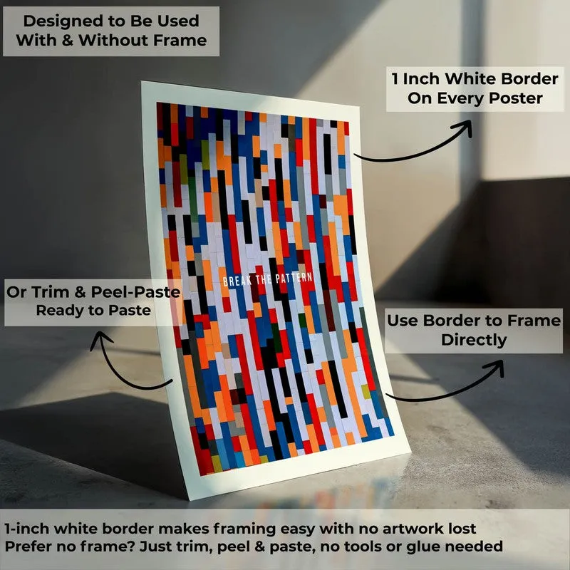 Chromatic Harmony Wall Poster media 10