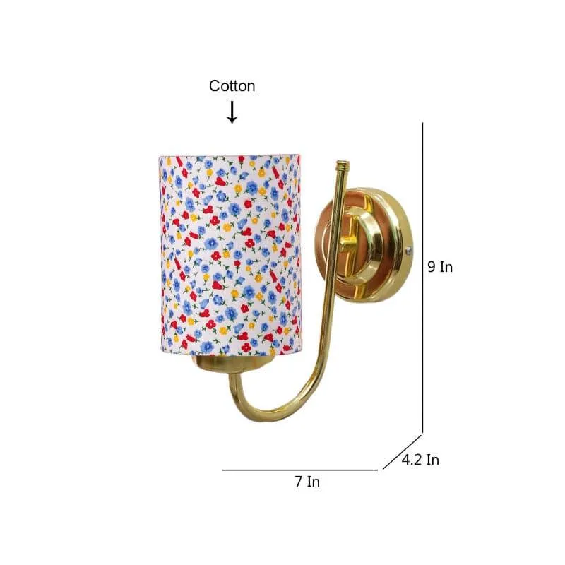 Galora Prista Terrazzo Fabric & Metal Wall Lamp media 5