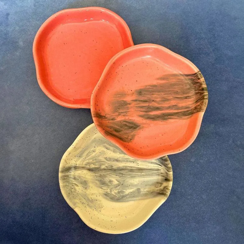 Vadronia Ceramic Platter - Set of Three media 4