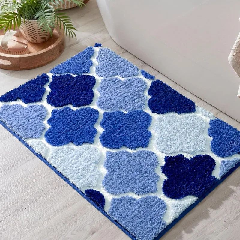 Cobalt Ellipse Bathmat media 4