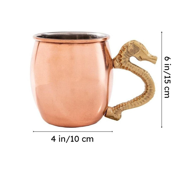 Sea Horse Drinking Glass - 300 mL media 6
