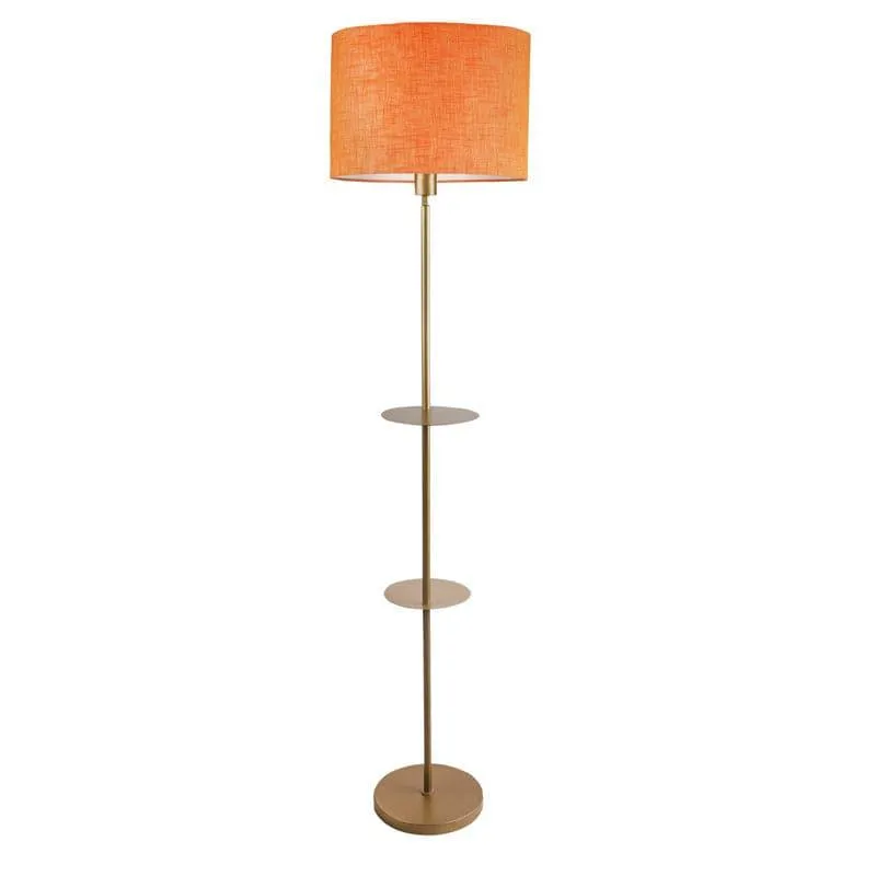Kyomi Dawn Floor Lamp With Shelf media 4