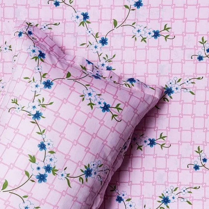Astha Printed Cotton Bedsheet - 300 TC media 7