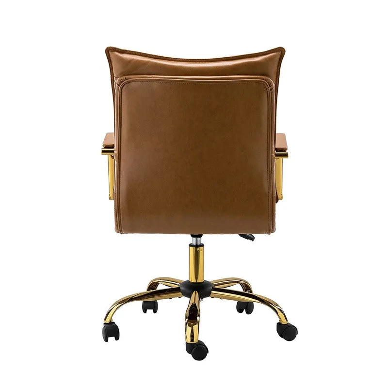 Synkra Metal Office Chair - Brown media 6