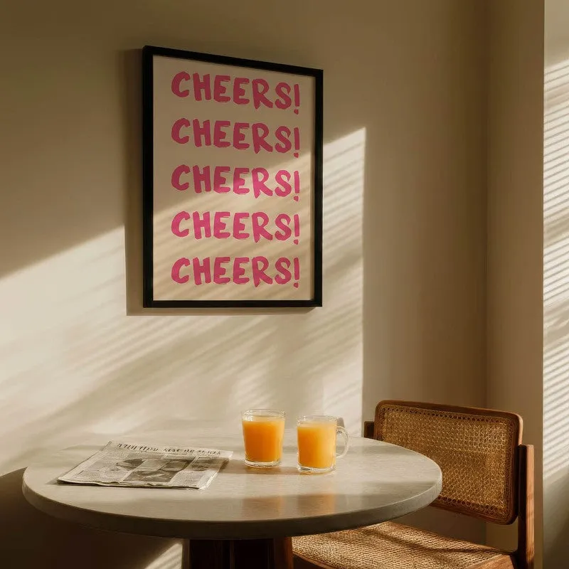 CheersLoop Archival Canvas Wall Art - Black media 5