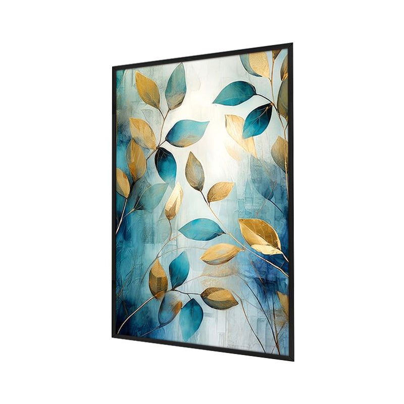 Gilded Breeze Wall Painting With Frame media 3
