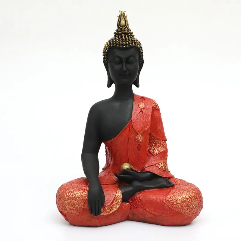 Thinking Buddha Idol - Red media 3