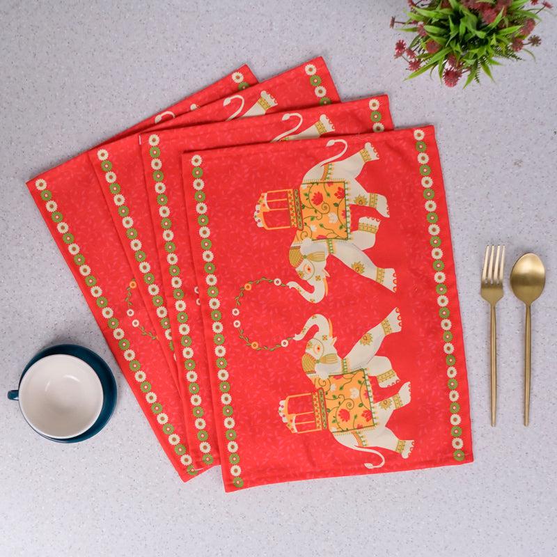 Tusker Parade Table Runner - Set Of Four