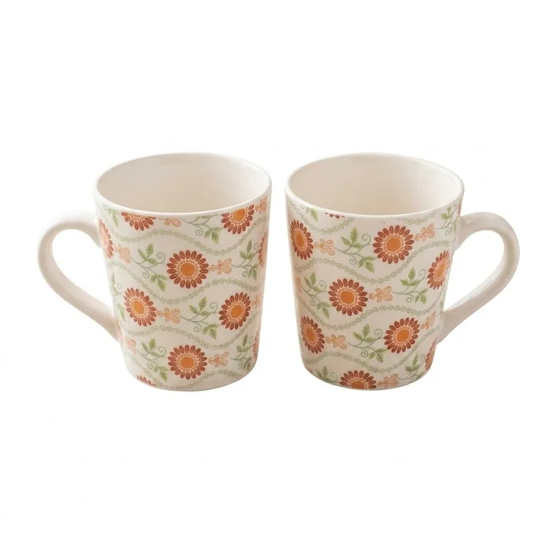 Sunny Ceramic Coffee Mug (270 mL Each) - Set of Two media 5