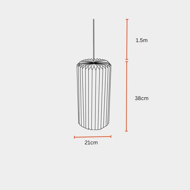 Fig Living Drum Pendant Ceiling Lamp - Ivory media 10