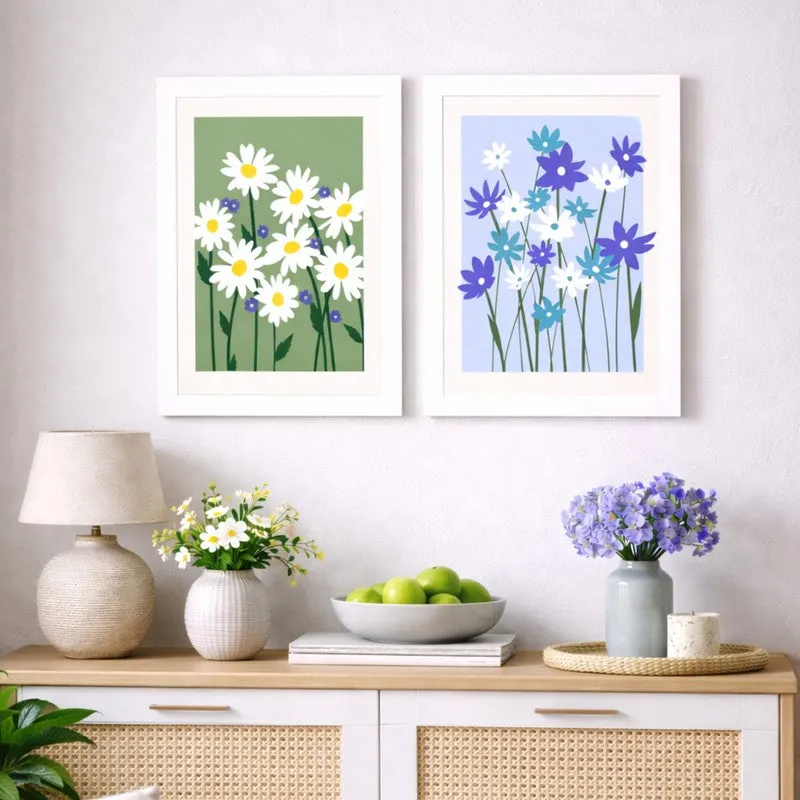 Daisy Formo Wall Art - Set Of Two media 1