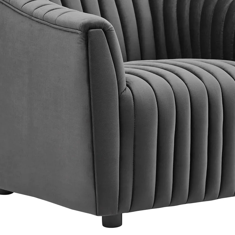 Urbanix Neem Wood Accent Chair - Grey media 6