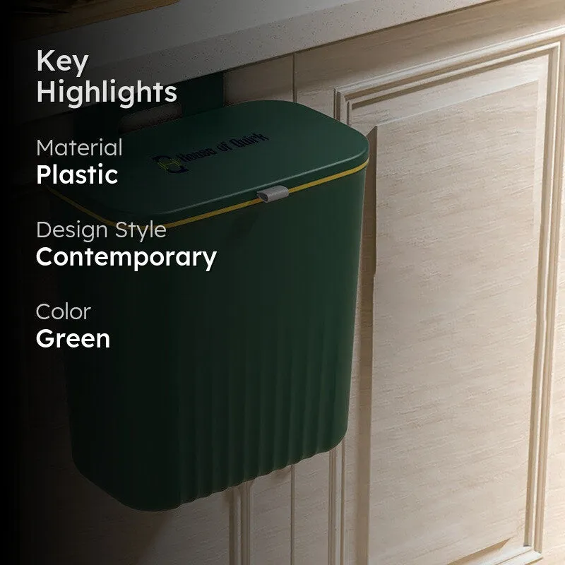 NeatNova Dustbin - Green media 2