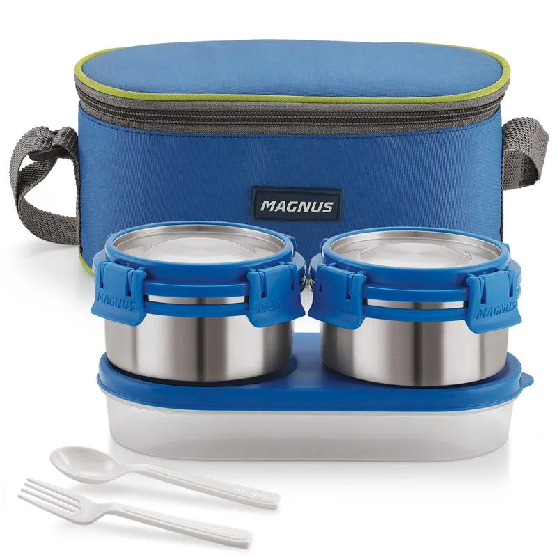 Zynaro Flow Lunch Box with Lunch Bag - Four Piece Set media 3