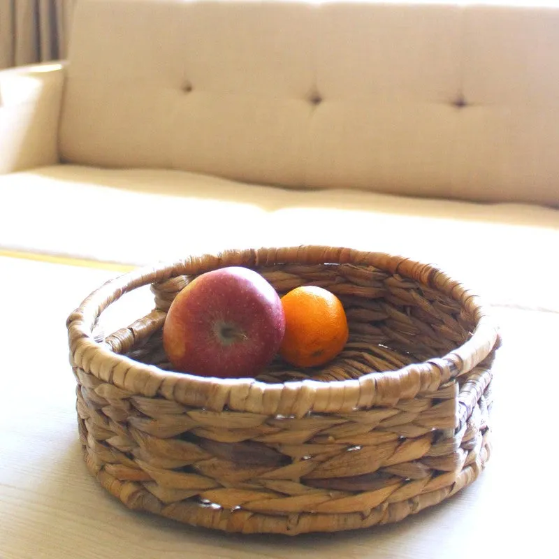 AuroraGlow Natural Fiber Fruit Basket media 5