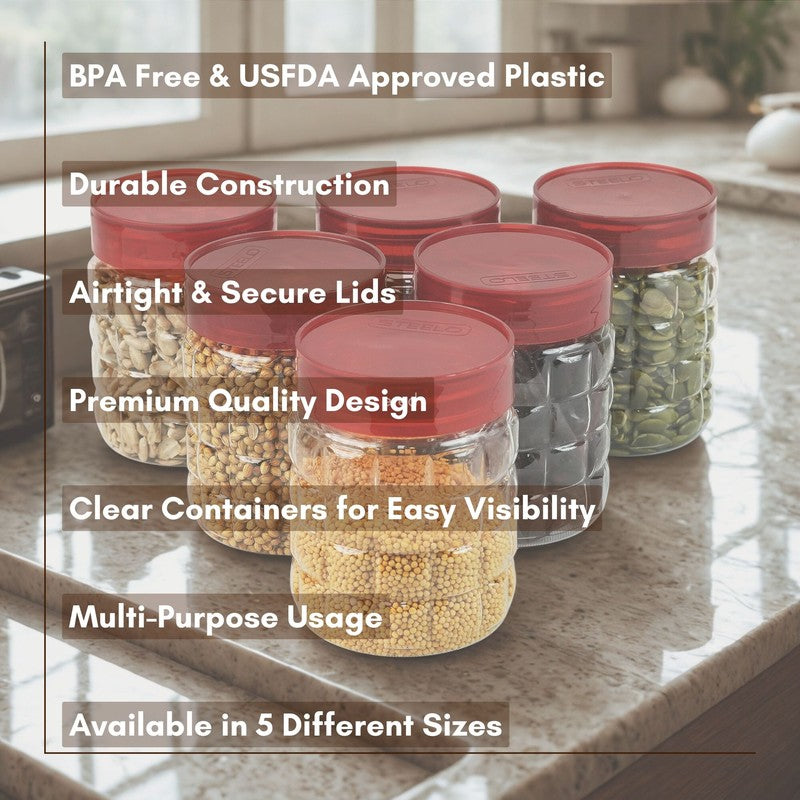 Airtight Kitchen Essentials (300 mL Each) - Set Of Six media 5