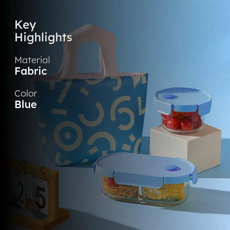 Aqua Art Lunch Bag - Blue media 2